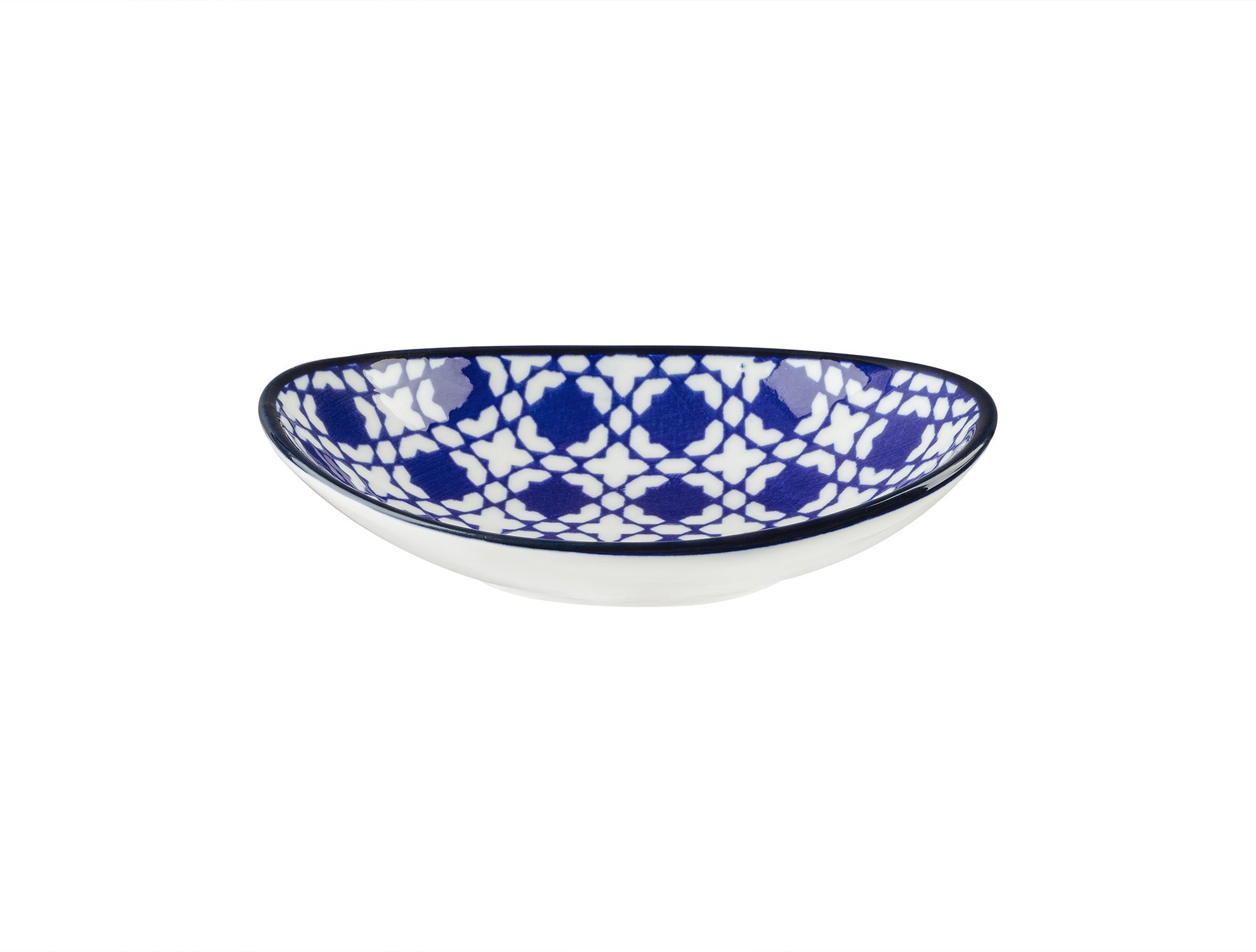 Rêve Bleu Brest Oval Plate - Madame Coco JO