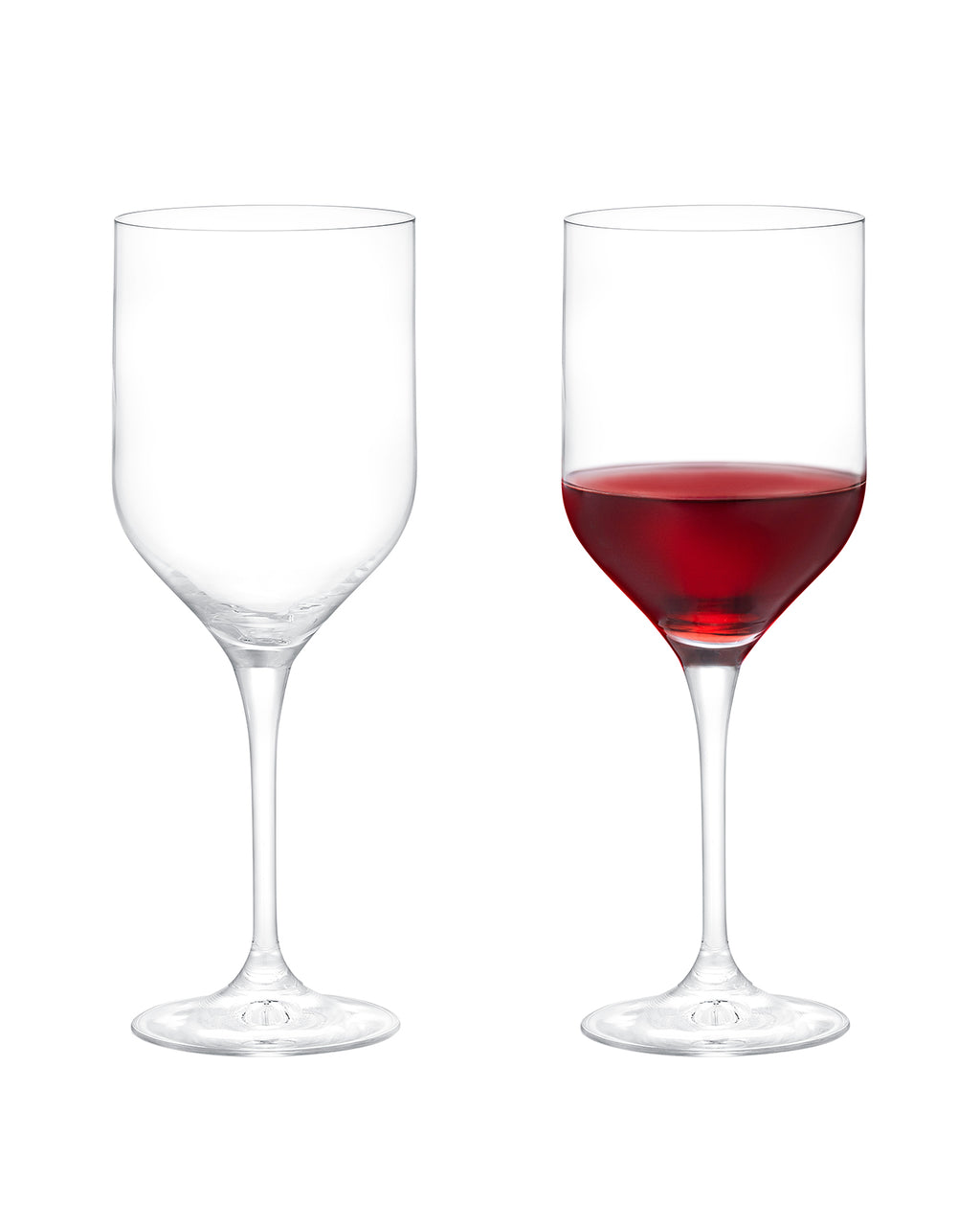 Rachel 6-piece Crystal Wine Glass Set - 400ml - Madame Coco JO