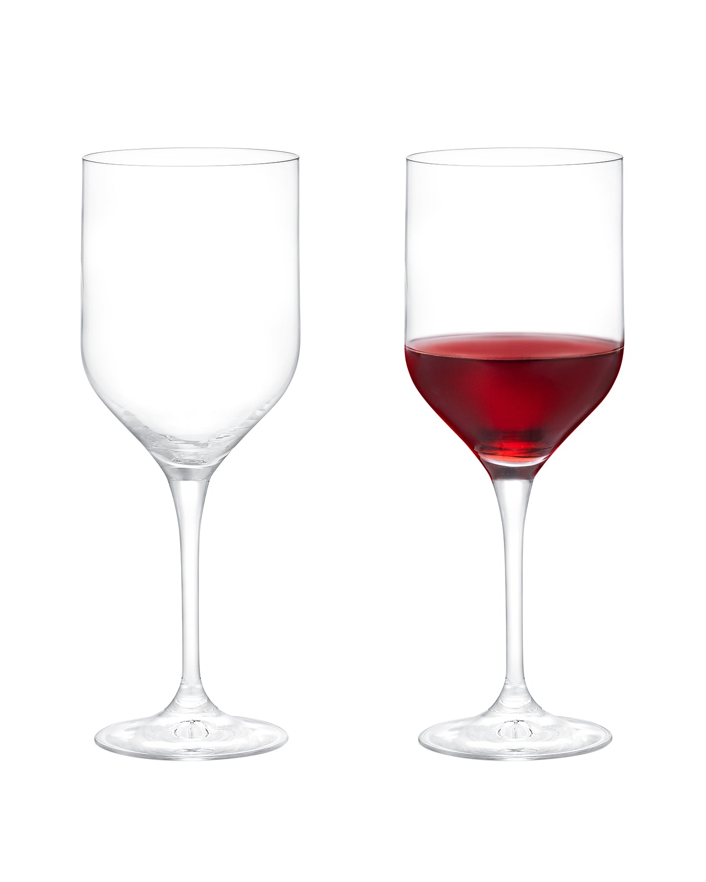 Rachel 6-piece Crystal Wine Glass Set - 400ml - Madame Coco JO