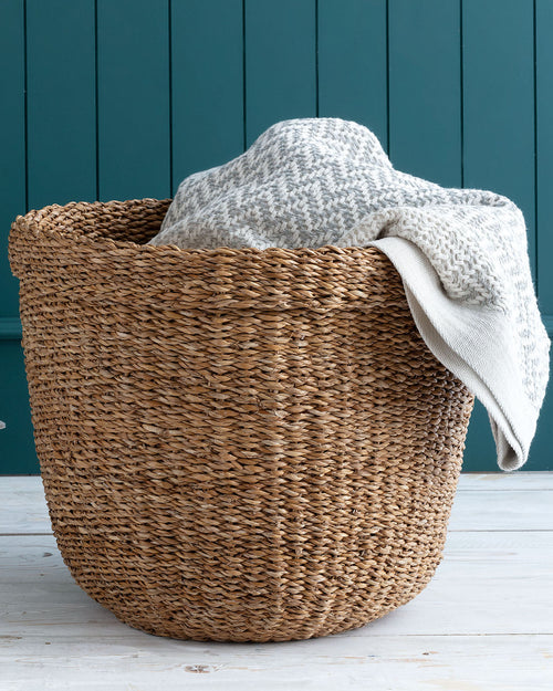 Adelphine Large Wicker Basket - Madame Coco JO
