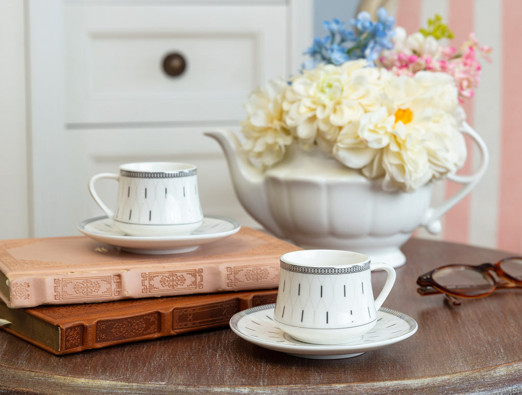 Voyant 4-piece Coffee Cup Set - Madame Coco JO