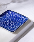 Reve Bleu Mais Square Plate - Madame Coco JO