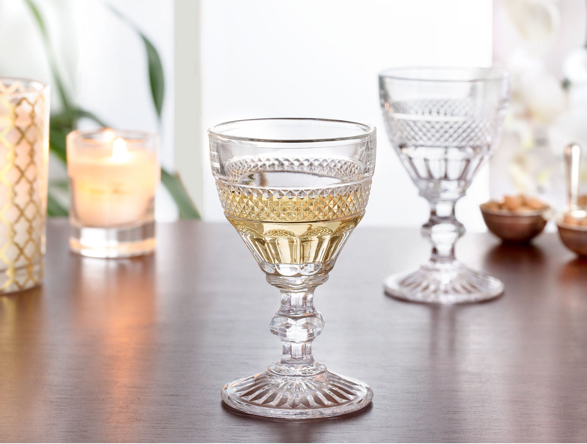Laurent 6-piece Short Wine Glass Set - Madame Coco JO