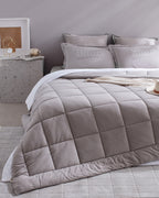 Cassis Cotton Comforter Set - Madame Coco JO