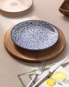 Rêve Bleu La Graine  Dessert Plate 19 Cm - Madame Coco JO