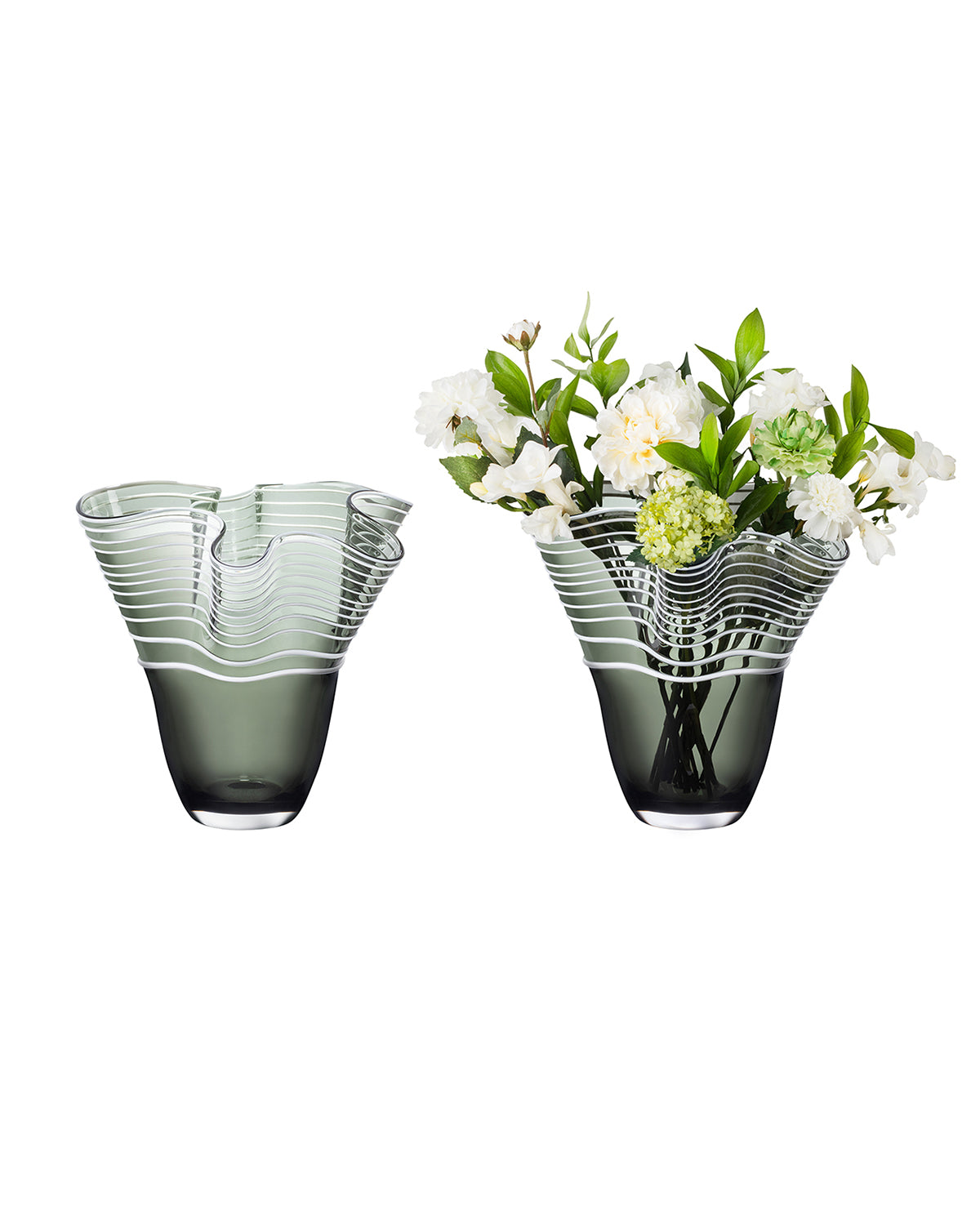 Honfleur Handmade Glass Vase - Large Size - Madame Coco JO