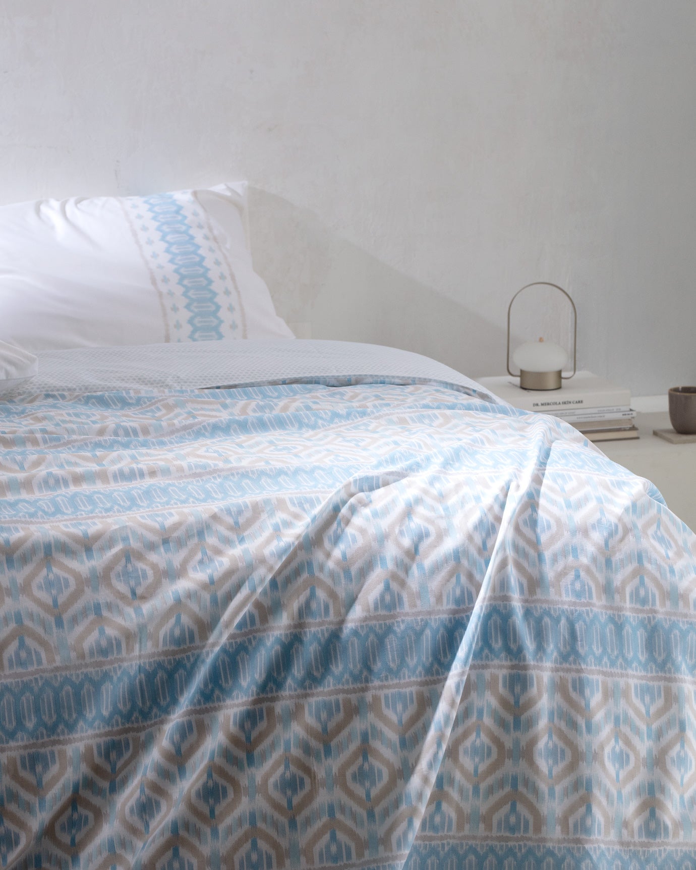 Abrial Single Size Duvet Cover Set - Ranforce Patterned - Madame Coco JO