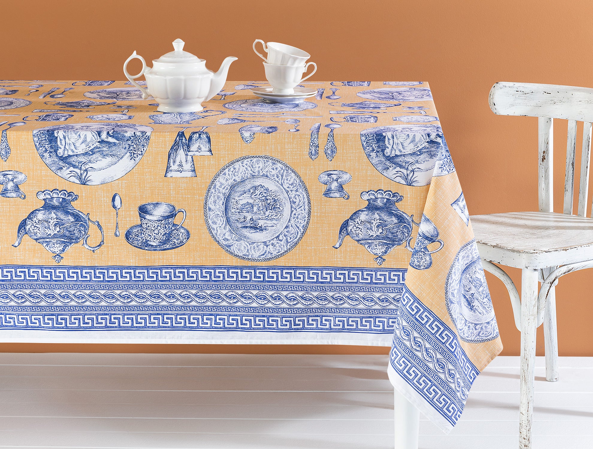 Pompere Polycotton Tablecloth - Madame Coco JO
