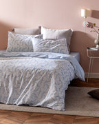 Octave King Size Duvet Cover Set - Ranforce Patterned - Madame Coco JO