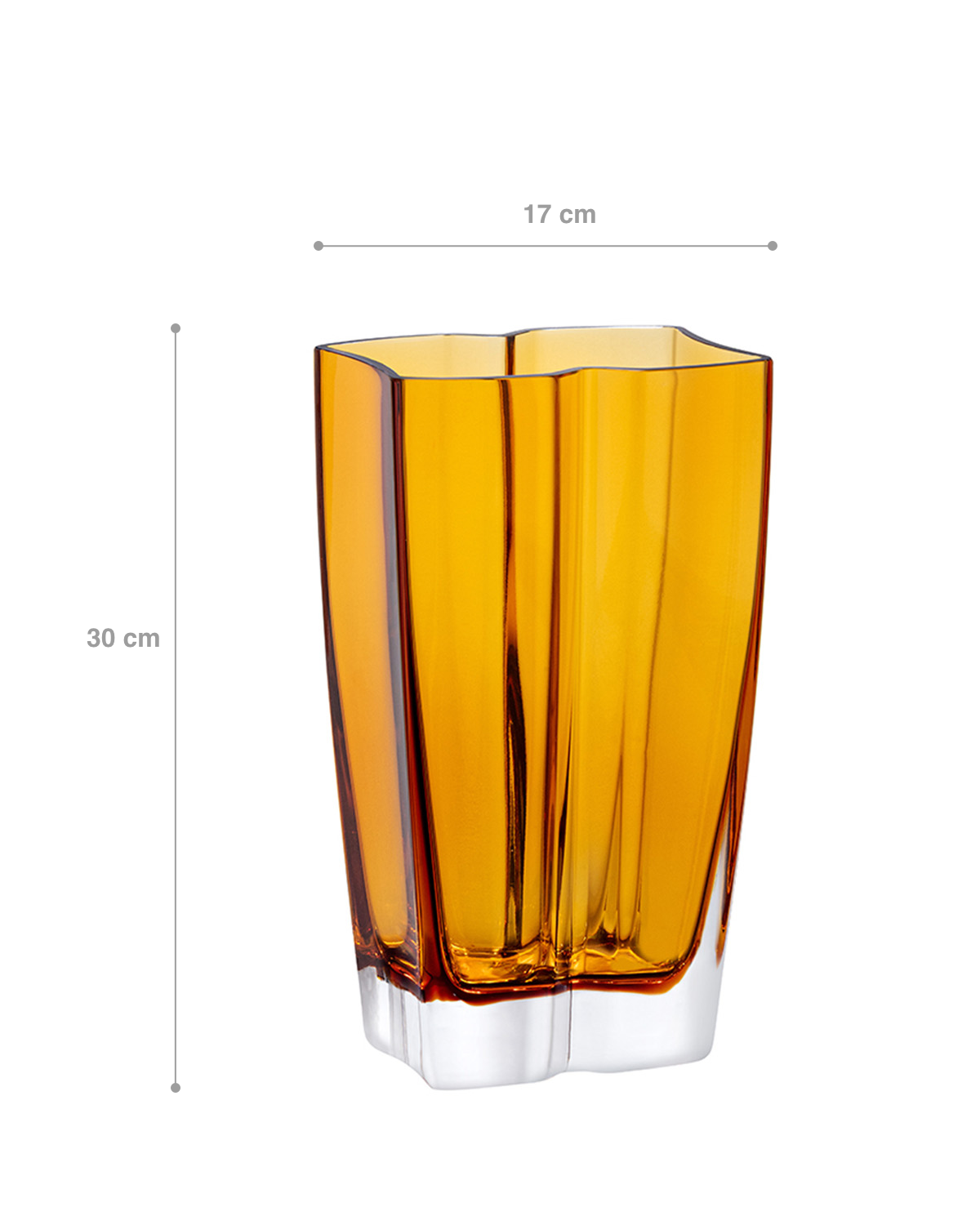 Lillebonne Handmade Glass Vase - Large Size - Madame Coco JO