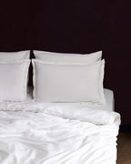 Clarette King Size Bamboo Satin Duvet Cover Set - Madame Coco JO
