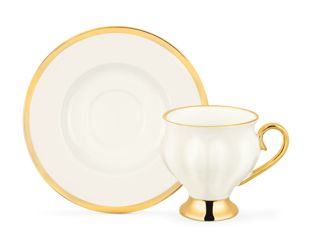 Yolande Pecher 4-piece Coffee Cup Set - Madame Coco JO