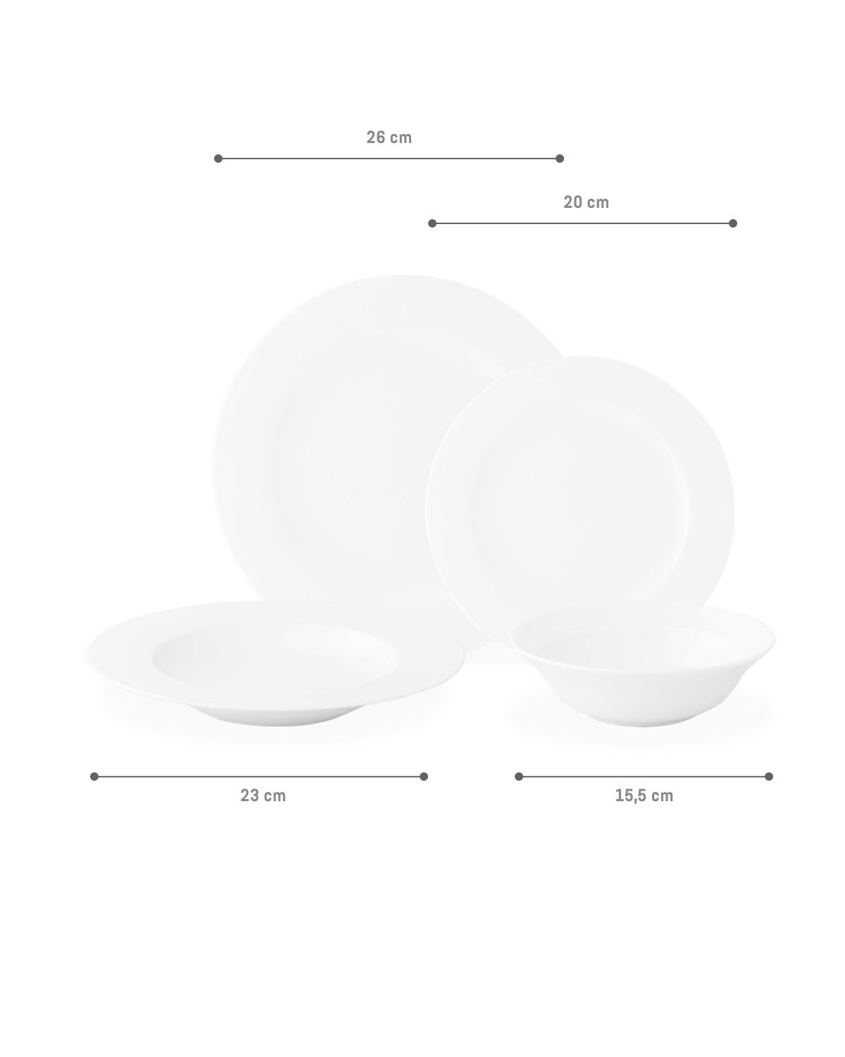 Galena 24 Piece Dinner Set - Madame Coco JO