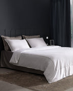 Laila Duvet Cover Set - Embroidered - Satin - Madame Coco JO
