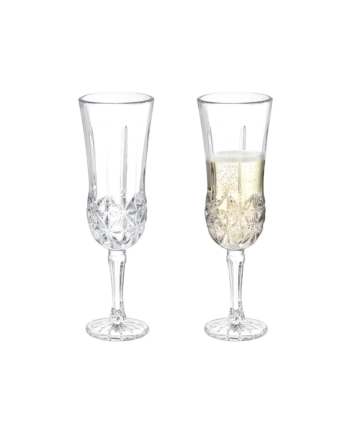 Estee 4-piece Tall Slim Wine Glass Set - Madame Coco JO