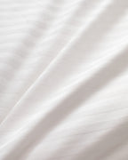 Elicia Super King Striped Satin Duvet Cover Set - Madame Coco JO