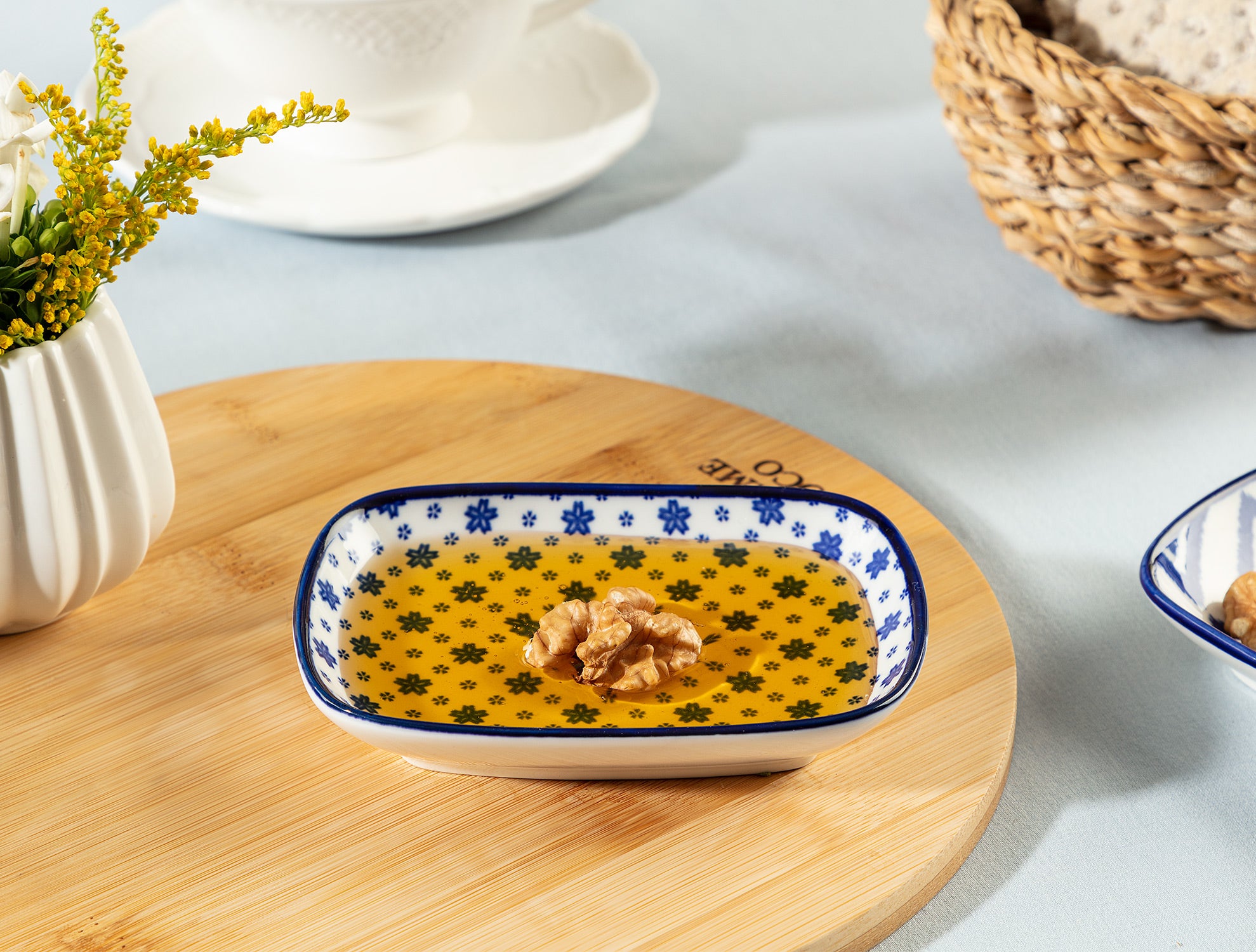 Rêve Bleu Petite Plate - Madame Coco JO