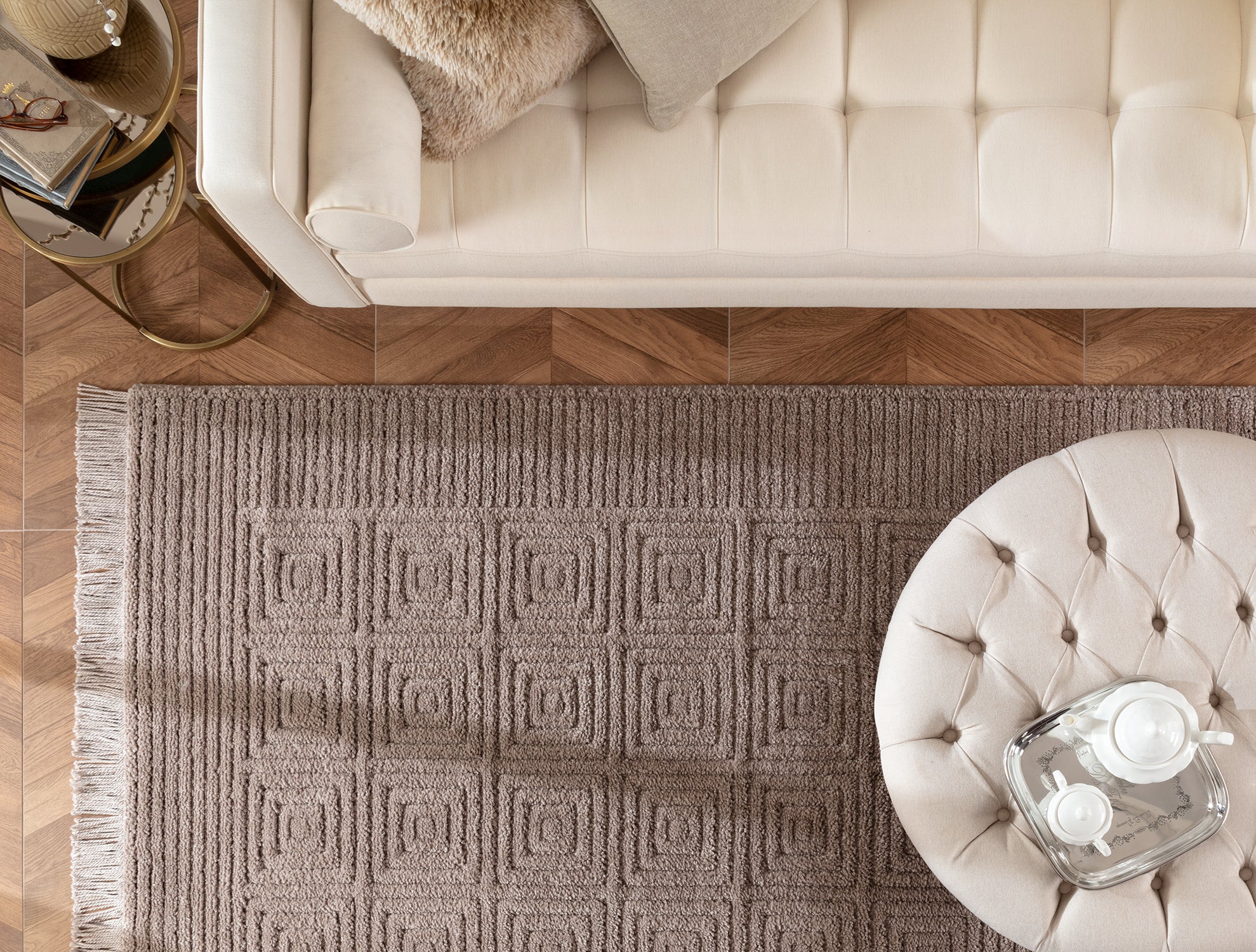 Laura Fringe Carpet - Madame Coco JO