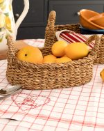 LIO SMALL WICKER BASKET