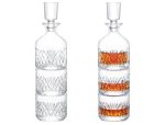 ARON 3-PCS GLASS WHISKEY CARAFE SET - WITH LID - Image 7